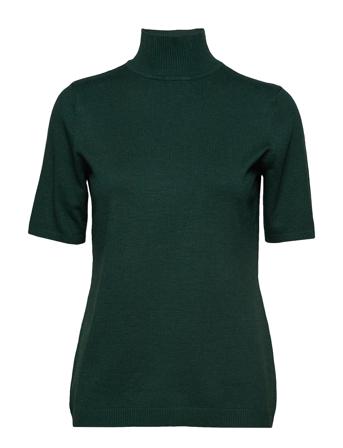 Lima Roll Neck Knit Turtleneck Polotröja Grön Minus
