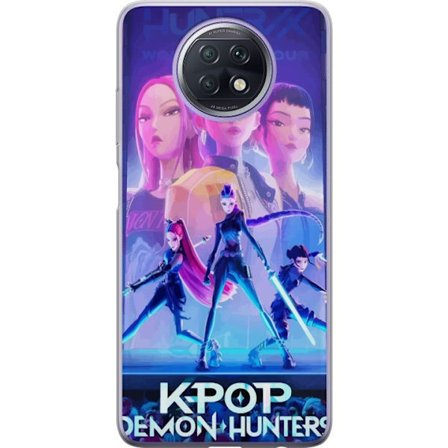 Kompatibelt Mobilskal till Xiaomi Xiaomi Redmi Note 9T Trendiga KPop Demon Hunters docka figur