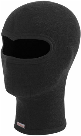 Woolpower Balaclava 200 balaclava, musta