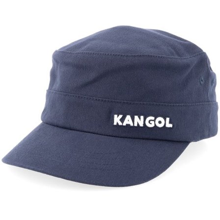 Kangol - Blå army Keps - Cotton Twill Army Navy Flexfit @ Hatstore