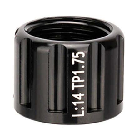 Pyörän läpiakselin mutterit M12 M15 kierteillä, etu- ja takapyörälle