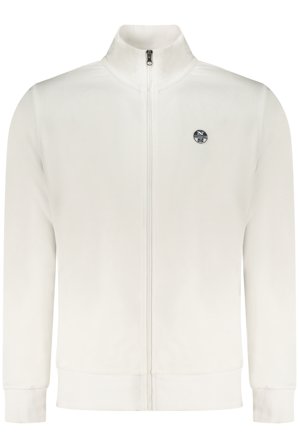 North Sails Felpa Con Zip Uomo Bianco