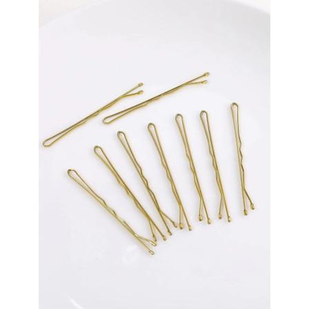 20 Pack Guldfärgade Hårnålar 60 Mm. Långa