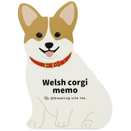 Greeting Life Corgi Memo Notesblok
