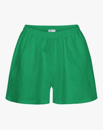 Linen Shorts - Kelly Green - Female - XL