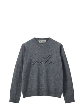 Minniksw Sweater Tops Knitwear Jumpers Grey Sofie Schnoor