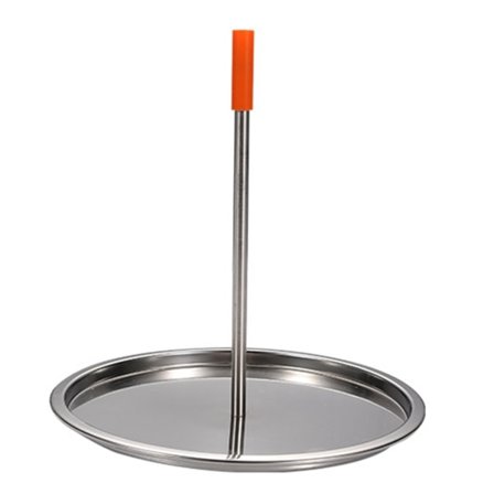 [NT] Kyllingesteger Non-stick fødevaregodkendt rustfrit stål Vertikal kyllingeholder Grill Køkkentilbehør A