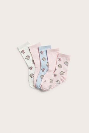 Kappahl | Strumpor 5-pack | Rosa