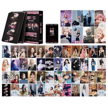 Kpop Black Pink Fotokort 55 stk. Blackpink Lomo-kort til fans, gave