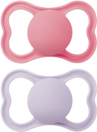 MAM Air Silicone Sut 2 stk 6-16 mdr., Børn & Forældre, Sutter, Silikonesutter