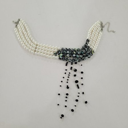 Halloween Blood Pearl Necklace Flerlagershalsband STYLE 2