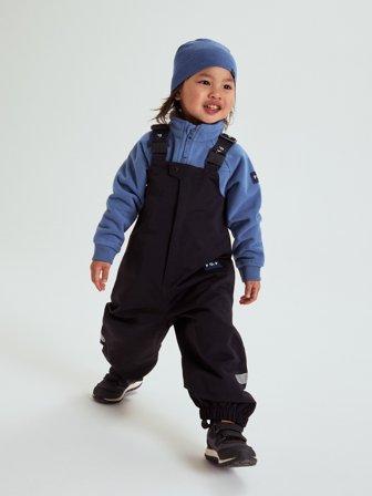 Polarn O. Pyret - Stormy high – waterproof shell pants - 80 - Childrenswear - black