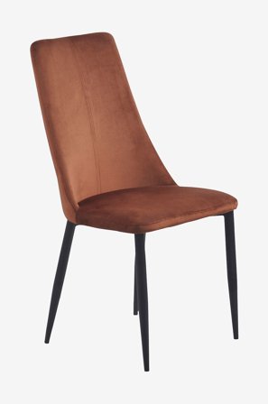 Nordic Furniture Group - Spisebordsstol Eli, 4-pak - Orange - Stole - Fra Homeroom