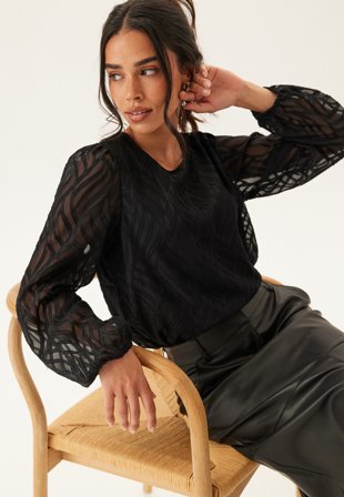 VILA Vimika O-neck L/S Top Vaatteet