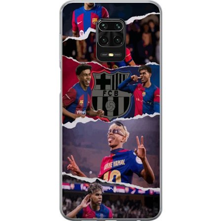 Kompatibelt Mobilskal till Xiaomi Xiaomi Redmi Note 9S Yamal Fotboll Spelare Barcelona