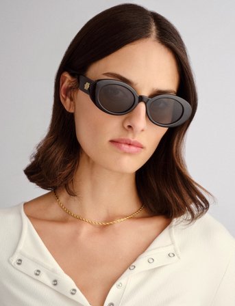 Le Specs Nouveau Vie - Black - ONE SIZE