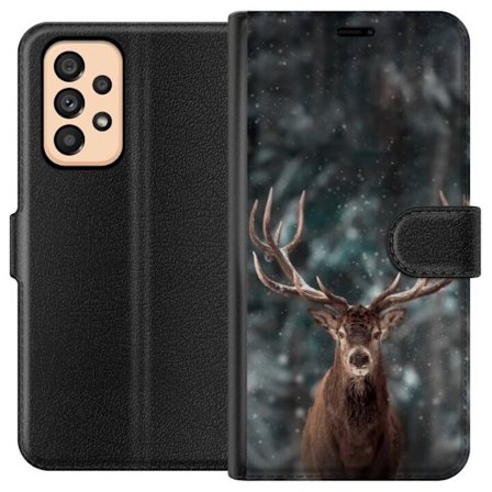 Yhteensopiva Lompakkokotelo Samsung Samsung Galaxy A53 5G Oh Deer