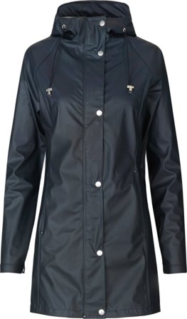 Ilse Jacobsen Women's Raincoat Women rain jackets Blue 42
