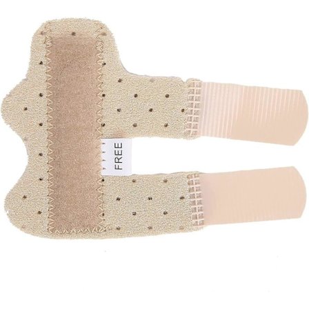 Højkvalitets Trigger Finger Skinne, Justerbare Fingerærmer Håndledsstøtte Korrektionsfraktur Fikseringsstøtte Skinne til Pegefinger, Langfinger, 