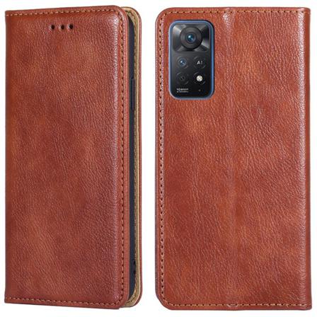 Xiaomi Redmi Note 11 Pro 5g Fodral Vintage Flip Brun