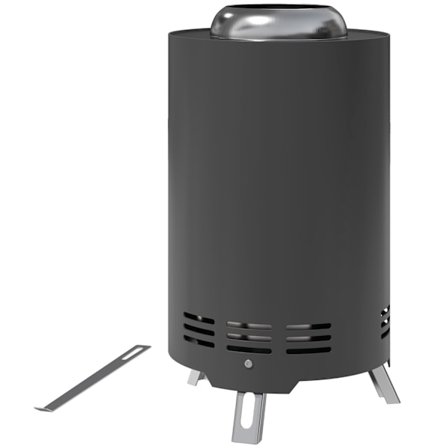 Rootz Fire Bowl - Takka - Palonkuoret - Savuvapaa palaminen - Ruostumaton teräs - Ø16x25cm