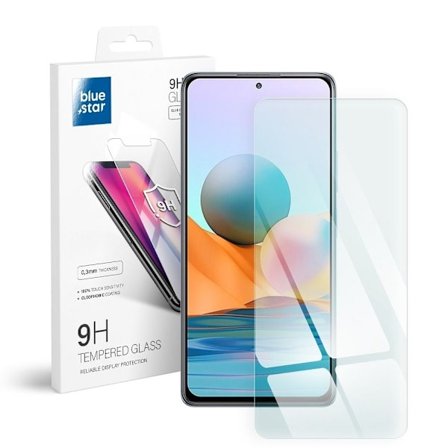 Blue Star Xiaomi Redmi Note 10 Pro Hærdet Glas Skærmbeskytter
