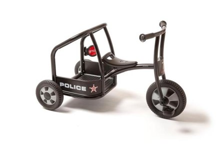 Räddningscykel Polis - Lyreco - Skola och förskola - Cyklar, barnvagnar och skrindor - Trehjulingar