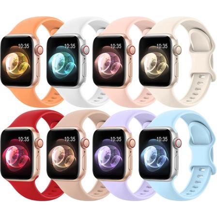 8-pack band kompatibel med Apple Watch-band 38 mm 40 mm 8pcs 4 38/40/41MM