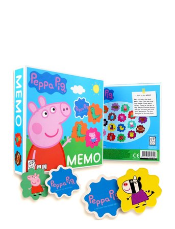 Peppa Pig Memory Patterned Barbo Toys