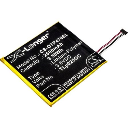 Batteri for SmartPhone, Mobil for Alcatel One Touch Pixi 4 7.0 og andre