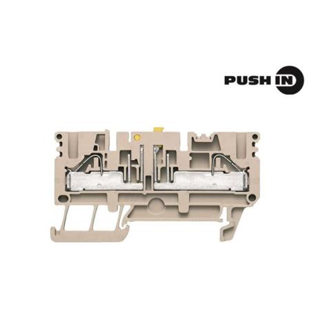 Weidmüller PTR 2.5/4/3AN Testsplint fraskillbar, 0,5–4 mm², 24 A, Elfordeling & strømforsyning