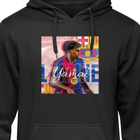 Børne hoodie Lamine Yamal FCB
