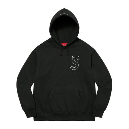 Supreme Hoodies svart, Herr, Herr, Storlek: L