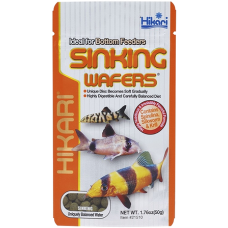 Hikari - Sinking Wafers 110g - Akvaristikk - Fiskefôr & fiskemat - Fôrtabletter - ZOO.no