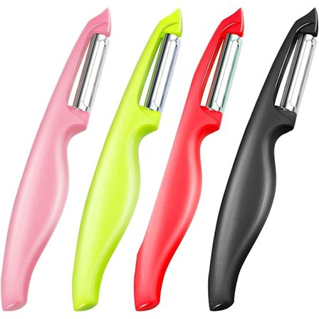 4-delt kartoffelskræller, roterende skræller, rustfrit stål, grøntsags