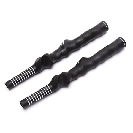 2 stk Golf Gummi Swing Trainer Treningsgrephjelpemiddel for høyre venstre