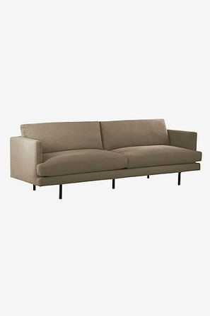 Jotex - Sofa 4-pers. Gråbrun - ANTWERPEN - Køb 4-pers. sofaer hos Jotex