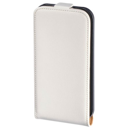 Mobilfodral Flip-Front Vit - iPhone 4S