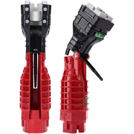 18 i 1 VVS-værktøj til vandhane og vask - Multifunktionel sammenklappelig VVS-nøgle