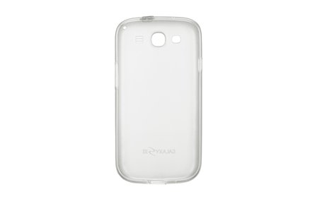 Samsung EFC-1G6W - Beskyttende deksel for mobiltelefon - hvit - for Galaxy S III