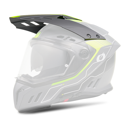 O'Neal Sierra Echo Adventure Helmet Visor Black/Neon Yellow