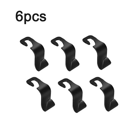 Kroge til tasker Bilklemmer Forsæde Nakkestøtte Organizer Holder Auto Beslag Bøjler Bilopbevaring Interiørtilbehør