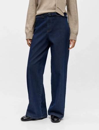 Object Objsava Flo Hw Jeans 142 - Navy - M