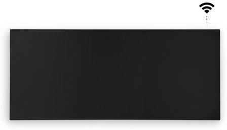 Adax Neo H20KWT Elradiator 2000W, 1403 mm, Wi-fi 230 V, svart, Värme