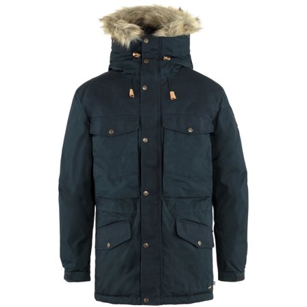 Fjällräven Men's Singi Down Jacket in Dark Navy | Size: XL, Down/G-1000 /Supreme Microloft