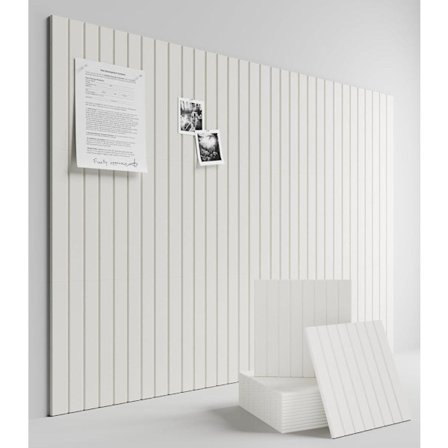 Lydabsorberende Akustikpanel 12-pak Selvklæbende Lydisolering Filtpaneler Væg 30x30 cm_TF_TF