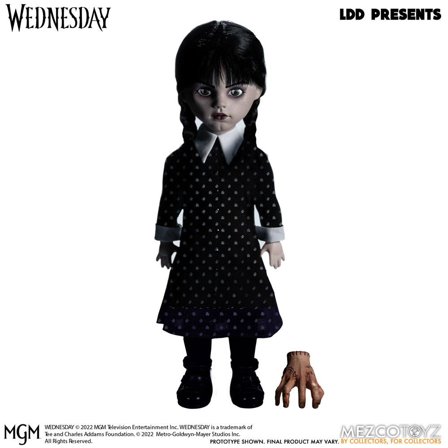 Wednesday Living Dead Dolls Doll - Wednesday Addams 25 cm