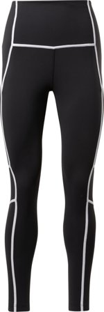 Reebok Women's Lux High-Waisted Colorblock Tights Women workout trousers Black M