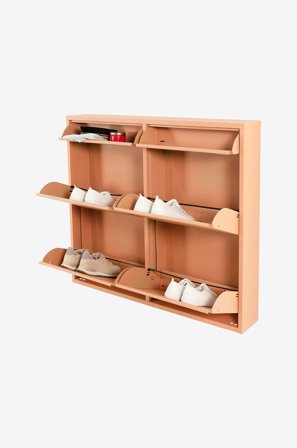 Spinder Design - Skoskap Billy 6 - Rosa - Skoskap - Fra Homeroom