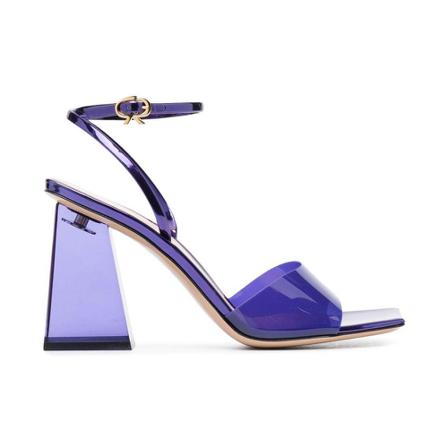 Gianvito Rossi, Gianvito Rossi Sandals Purple Fioletowy, Kobieta, Rozmiar: 36 EU